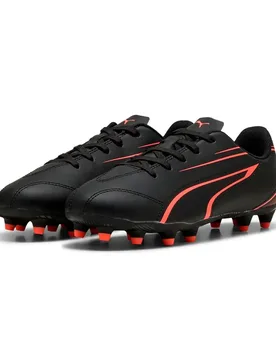 Chaussures De Football Vitoria Fg/ag Black / Glowing Red EU 46 - Puma - FashionsVida