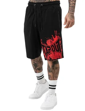 Short Blashed Black / Red 2XL - TapouT - FashionsVida