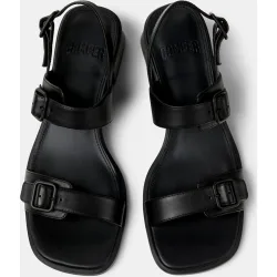 Sandalias de tacón de mujer kora de piel