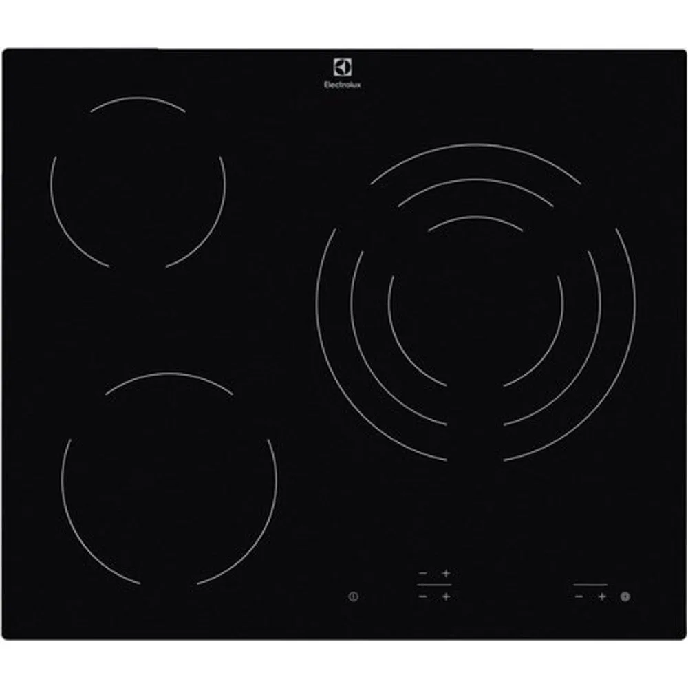 Placa vitrocerámica zona triple - EHF6232IOK - Electrolux - FashionsVida