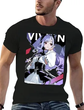 Vivian zzz Zenless Zone Zero Shirt fan Vivian Sticker Decals Zenless Zone case T-Shirt g man t shirts for men T-Shirt - Aliexpress - FashionsVida