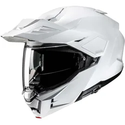Casco Moto Modulare P/J i80 Perla Bianco taglia L