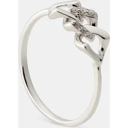 Anillo de oro y diamantes