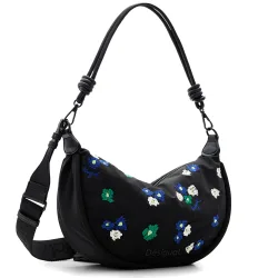 Flor Flannel Borsa a tracolla 23WAXY15 2000 NERO