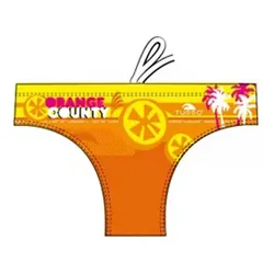 Orange Country Swimming Brief Orange 4XL Men