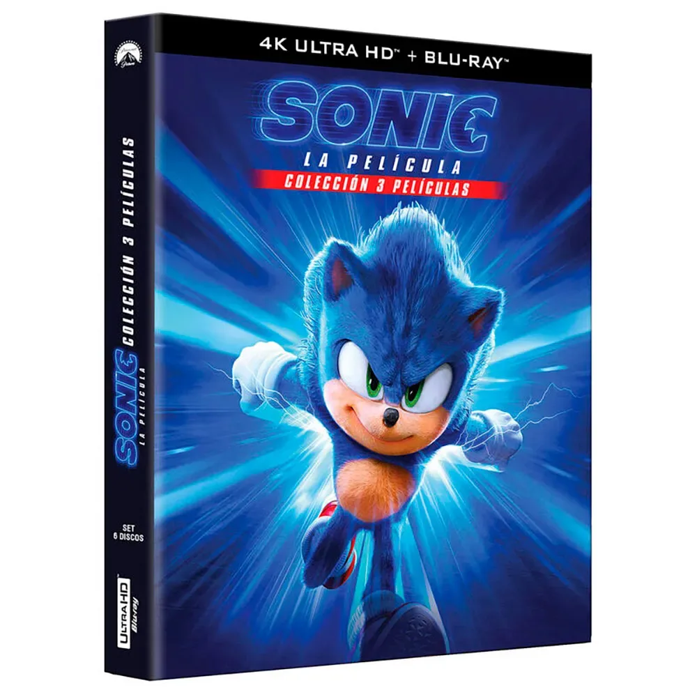 Blu-ray Sonic Coleccion 3 Peliculas 4k Uhd Multicolor One Size unisex - Paramount - FashionsVida