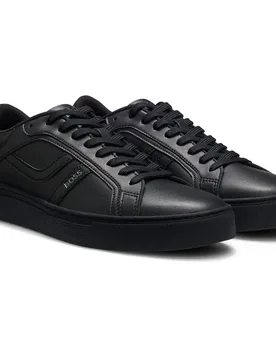 Sneaker Rhys Pu 1029963 Black EU 42 - BOSS - FashionsVida