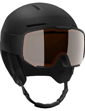 Casque Avec Visière Osmo Black 56-59 cm unisex - Salomon - FashionsVida