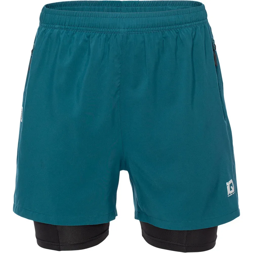 Iq Short Vier Ii Reflective Pond XL - Iq - FashionsVida