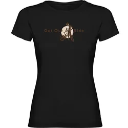 Maglietta A Maniche Corte Get Out And Ride Black