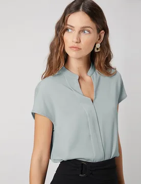 BLUSA DE MANGA MURCIÉLAGO RECTA M - Shein - FashionsVida