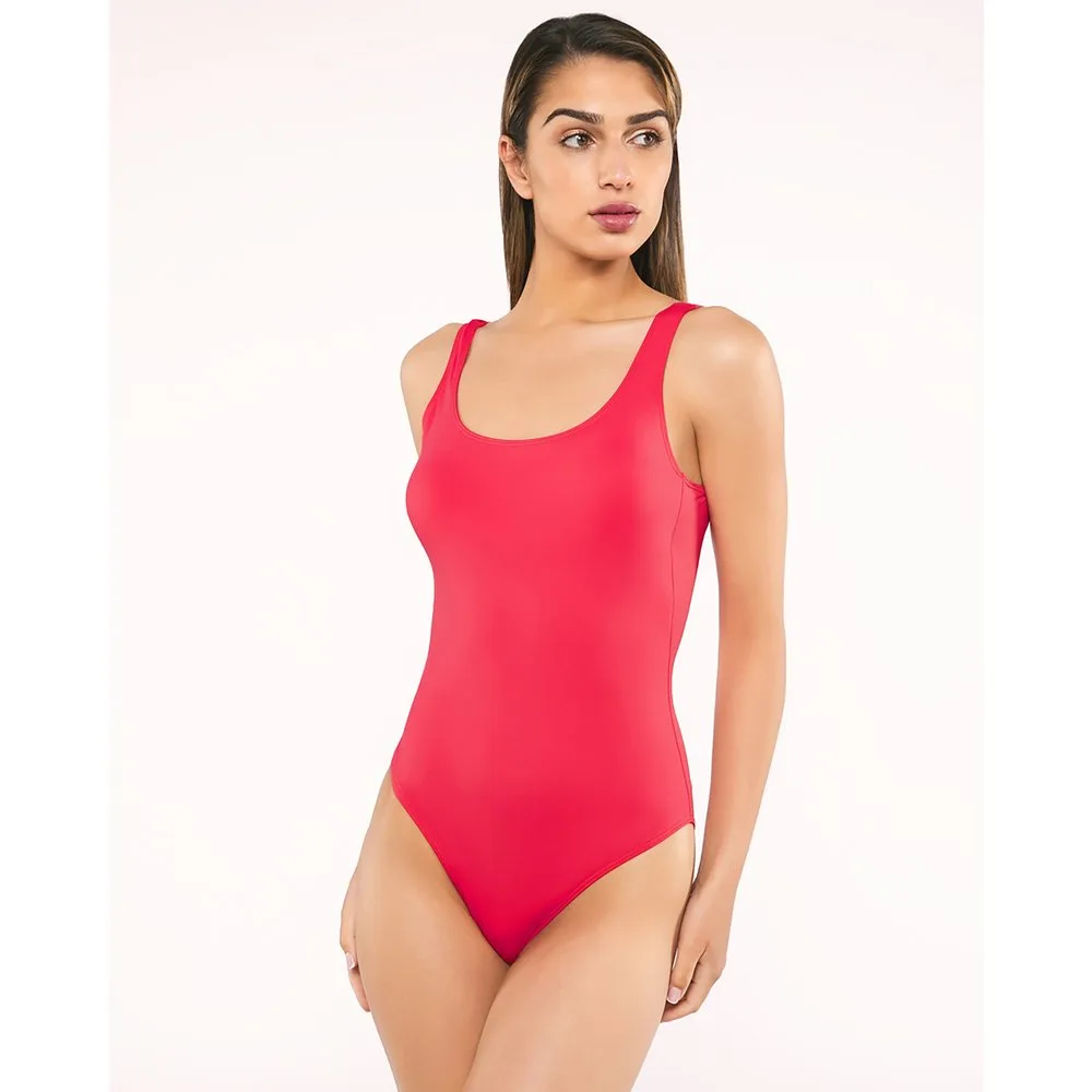 Bañador de mujer eco básico copa b - Red Point - FashionsVida