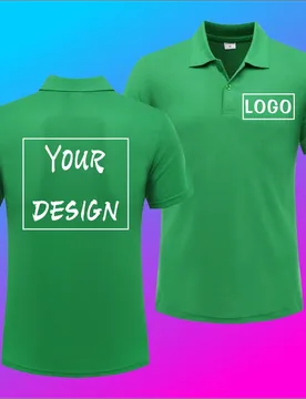 Summer Short Sleeve Polo Custom Printing Logo Casual Lapel Shirt Embroidery Pattern Fashion Quick Dry Top Design Men And Women - Aliexpress - FashionsVida