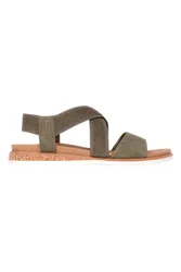 Sandali Verdi Con Fascie Elastiche Desert Kiss Low 40