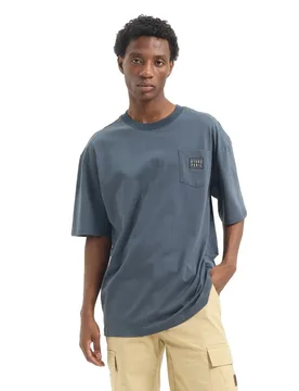 T-shirt à Manches Courtes Lb Smooth Dusty Navy 2XL - Hydroponic - FashionsVida