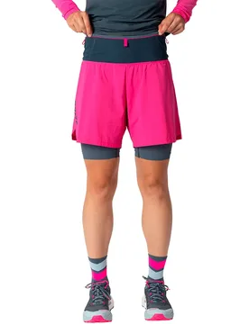 Pantaloni Corti Ultra 2/1 Pink Glo XS - Dynafit - FashionsVida