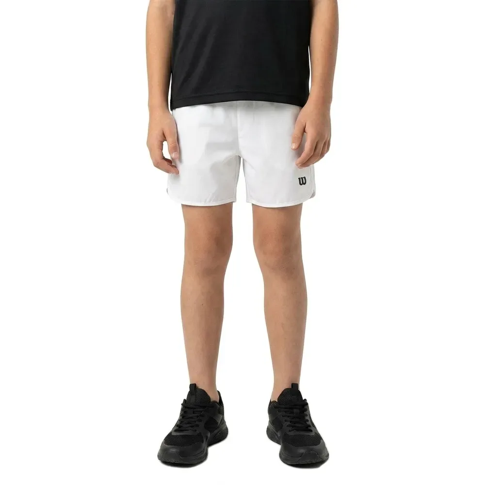 Wilson Team Shorts Bright White L - Wilson - FashionsVida