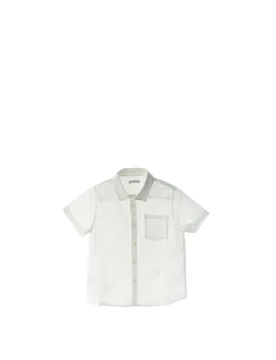 MAYORAL Camicia misto lino PANNA 6 - Mayoral - FashionsVida