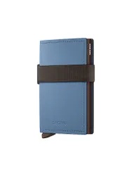 Geldbörse - Bandwallet Matte blue-brown blu