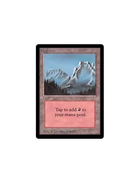Mountain (#2) Beta - Magic: The Gathering - FashionsVida