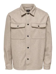 ONSASH OVR WOOLEN LOOK PKT LS SHIRT ale