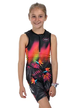 Triathlon Senza Maniche Ltd Tri Protege Tropical Magic Pink M - Zoot - FashionsVida