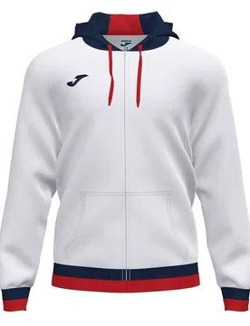 Sweat-shirt à Zip Confort Ii White / Dark Navy 11-12 Années Garçon - Joma - FashionsVida