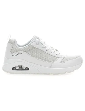 Sneakers bianche con memory foam Uno Inside Matters 40 - Skechers - FashionsVida