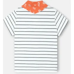 Camiseta de mujer aplique bandana