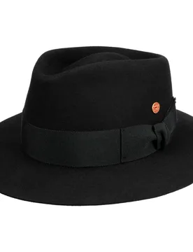 Jacob Traveller Wool Hat by - black - Female - Size: XL (61-62 cm) - Mayser - FashionsVida