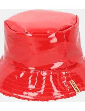 Sombrero charolito ala S tricolor - Gakomi - FashionsVida
