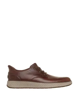 Slip-ins Burkett Lonzo Leather Walking Shoes Brown male - Skechers - FashionsVida