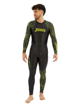 Explorer Ultra Long Sleeve Neoprene Wetsuit Black / Blue S Men - Zoggs - FashionsVida
