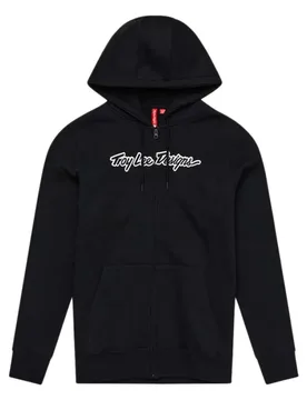 Troy Designs Felpa Con Zip Signature Signature Black - Lee - FashionsVida