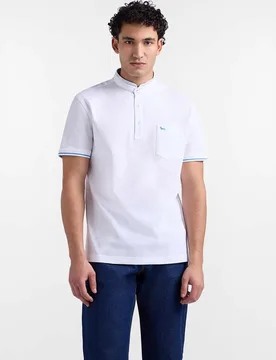 Harmont&Blaine - Polo de hombre cuello coreano con contrastes - Harmont&Blaine - FashionsVida