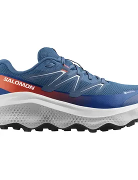 Ultra Flow 2 Gore-tex® Trail Running Shoes Dark Blue / Ballad Blue / Cherry Tomato UK 10.5 Men - Salomon - FashionsVida