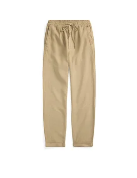 Pantalon en lin beige L - Ralph Lauren - FashionsVida