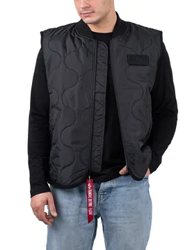 Industries ALS Vest Black M Herren - ALPHA - FashionsVida
