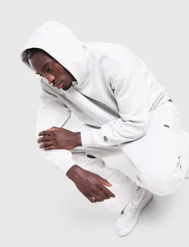 Landing Hoodie - Herren, Grau - male - Size: L - Unlike Humans - FashionsVida