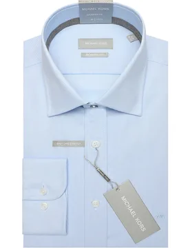 Camisa de hombre de vestir modern fit en tejido dobby - Michael Kors - FashionsVida