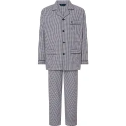 Pijama completo de hombre de tela color