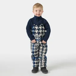 Kids’ Frosty Pile Bib Pants Navy 8 - Navy Blue Aop - Male