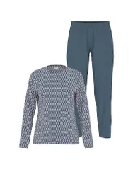 Pyjama GRACE hellblau 38 damen
