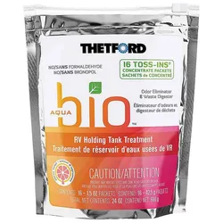 Aquabio™ Toss-in Pack Holding Tank Treatment 16- 1.5oz One Size unisex