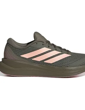 Runfalcon 6 Running Shoes Olive Strata / Haze Coral / Magic Mauve UK 5.5 Women - Adidas - FashionsVida