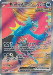 Pokemon SV Paradox Rift 229/182 Roaring Moon ex (Full Art)