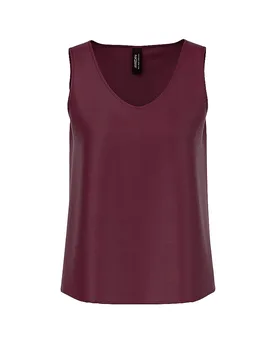 Top de seda rojo oscuro 40 - Marc cain - FashionsVida