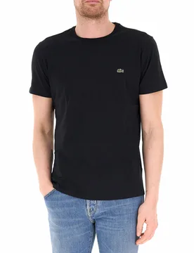 Lacoste T-shirt girocollo NERO 9 - Lacoste - FashionsVida