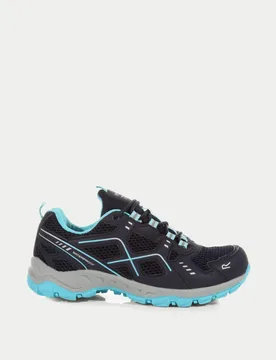 Lady Vendeavour Waterproof Walking Shoes Navy Mix female - Regatta - FashionsVida