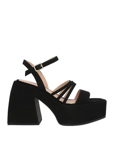 Sandale Damen Schwarz 38,40 Damen - NODALETO - FashionsVida